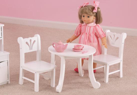 doll table and chairs for 18 inch dolls