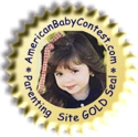 Parenting Contest Gold Seal by AmericanBabyContest.com