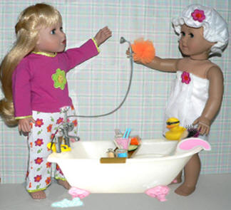 doll accessories and sleepwear