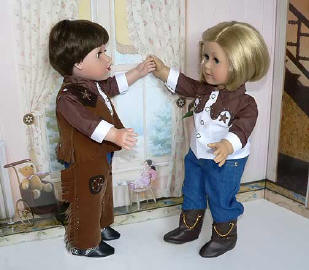 Cowboy Outfits for 18 inch dolls