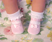 Pink Mary Jane shoes