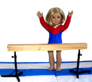 balance beam for your doll