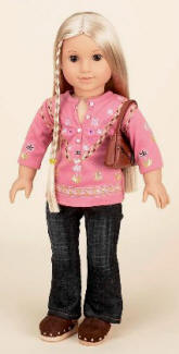 american girl doll Hippie outfit