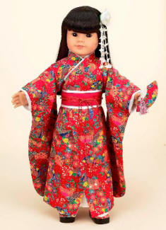 Kimono for your American Girl doll