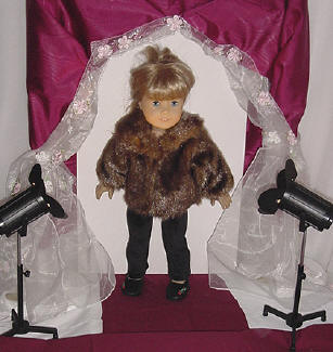 fur coat american girl doll clothing