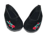 embroidered shoes for any18 inch doll outfit