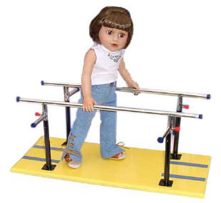 doll parallel bars for play therapy