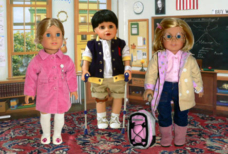 american girl doll picture day