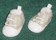 Tan tennis shoes & sneakers for dolls