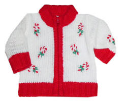 Christmas holiday sweater for 18 inch dolls