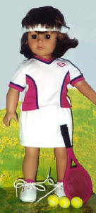 tennis racquet for your american girl doll
