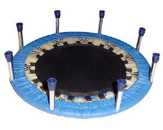 trampoline safe for toys and children