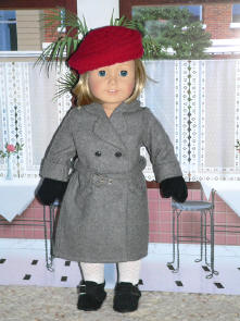 American girl doll coat