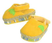 Yellow clogs